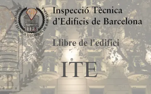 Inspecció Tècnica d'Edificis de Barcelona. Llibre de l'edifici ITE.